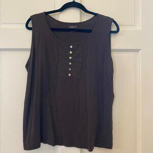 Women's Tank Top XXL - VanHeusen brown